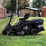 Home Deluxe – Benzin Aufsitzrasenmäher – Reaper Schwarz – Motorleistung: 4,5 kW (6,5 PS) – 150 Liter Auffangkorb – 61 cm Schnittbreite und höhenverstellbar – Inkl. komplettem Zubehör - 3