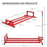 Reinigungshilfe Hebevorrichtung für Aufsitzmäher Rasentraktor bis max 400 kg - 5