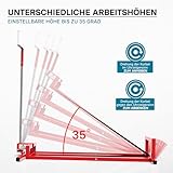 Reinigungshilfe Hebevorrichtung für Aufsitzmäher Rasentraktor bis max 400 kg - 6