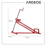 Rasentraktorheber 400 kg Hebevorrichtung Hebebühne Aufsitzmäher Reinigungshilfe - 7